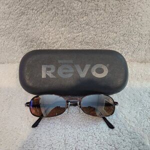 Revo polarized wireframe sunglasses
